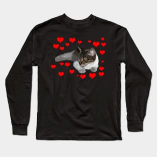 i love my cat Long Sleeve T-Shirt